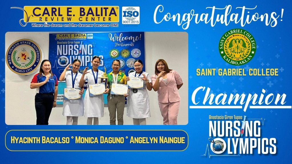 USA Nursing congratulates Saint Gabriel College