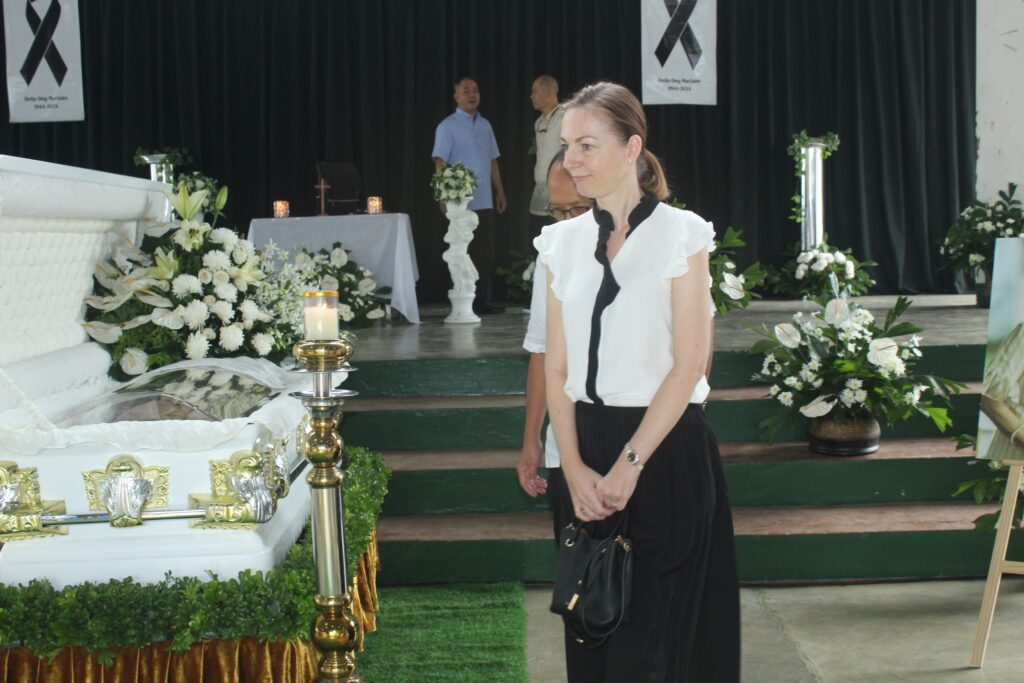 Mrs. Della Ong Mariano’s Necrology and Public Viewing