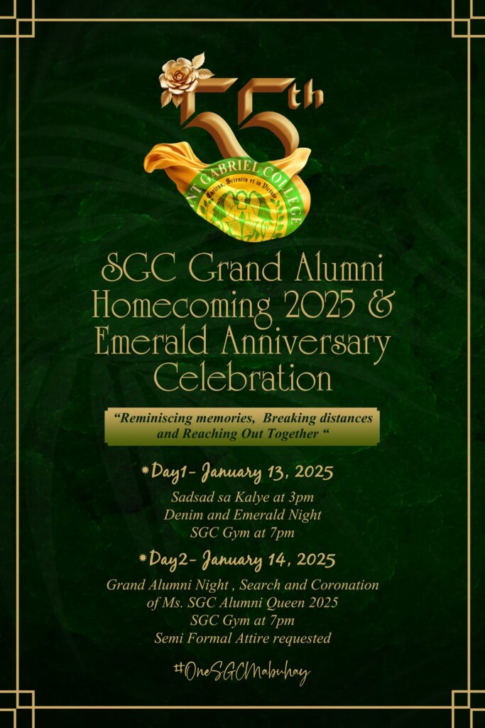 Join us for the 55th Alumni Homecoming