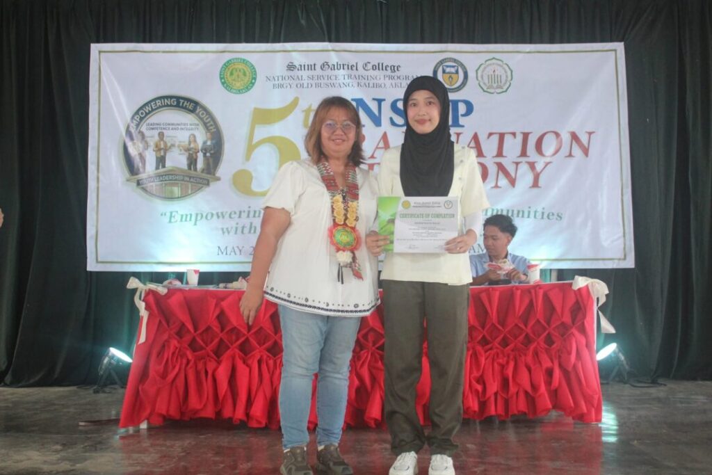 NSTP | Distribution of Certificate of Completion for Medtech 2026